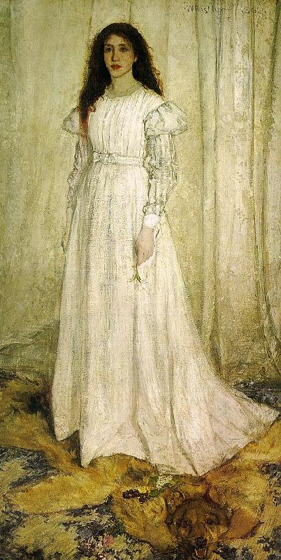James Abbott McNeil Whistler Symphony in White 1 oil painting picture